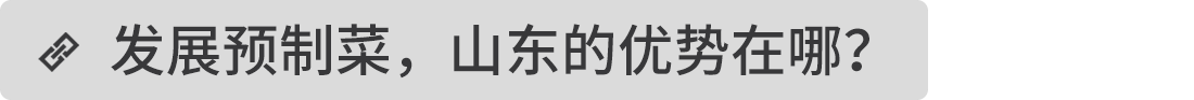 發(fā)展預(yù)制菜，山東的優(yōu)勢在哪？